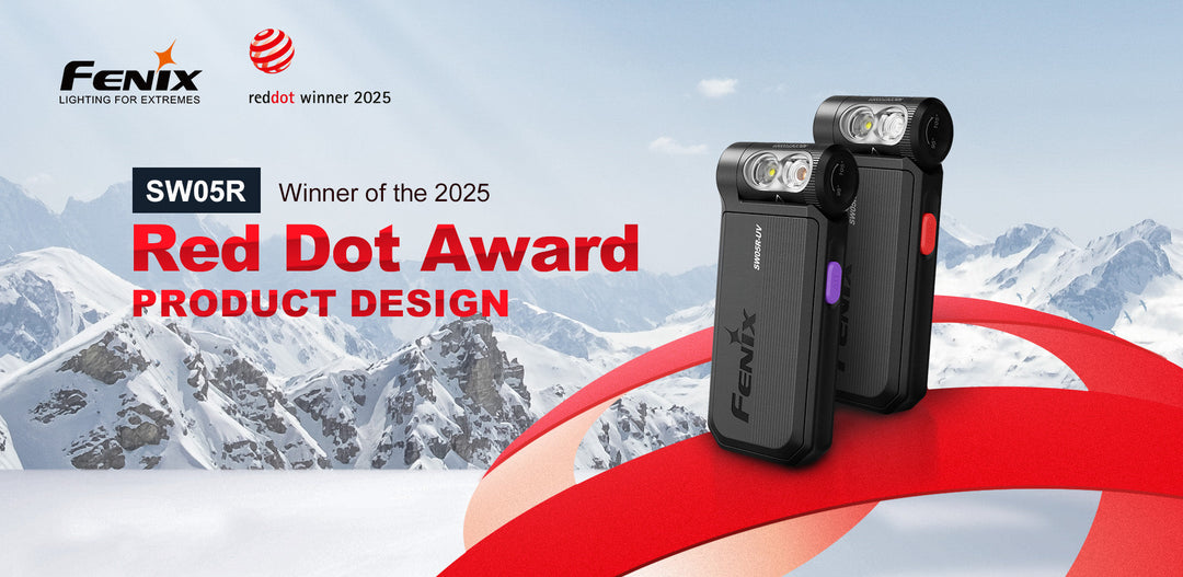 Fenix SW05R Multipurpose Clip-On Light with Red or UV Output