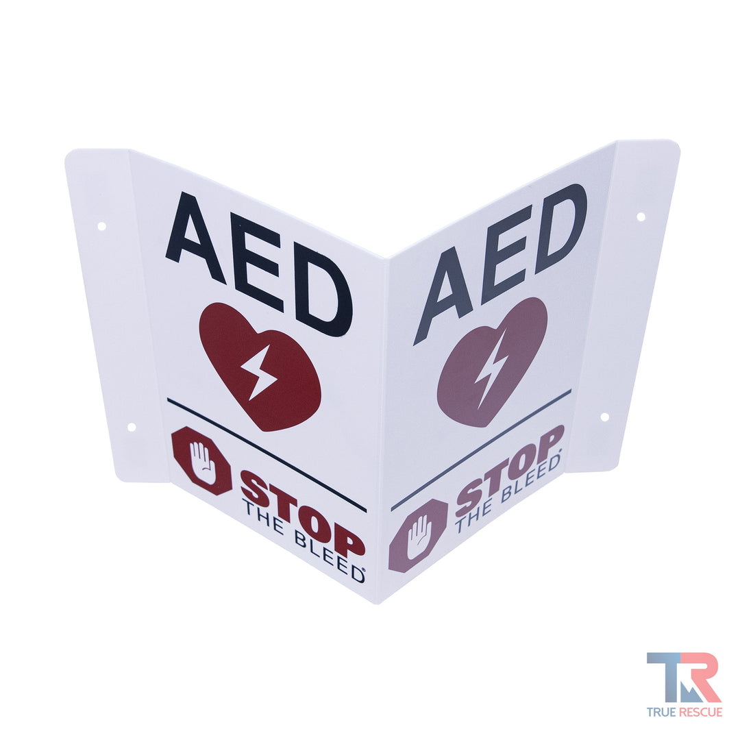 Transforming AED / STB Wall Sign
