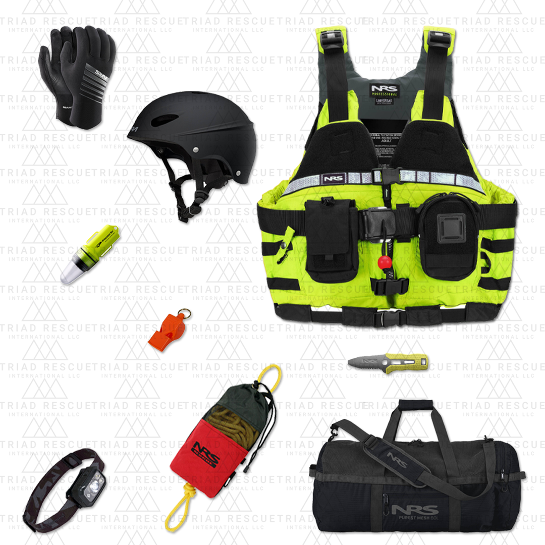 "Swiftwater Rescue OPS" Water Rescue Kit - Safety Yellow