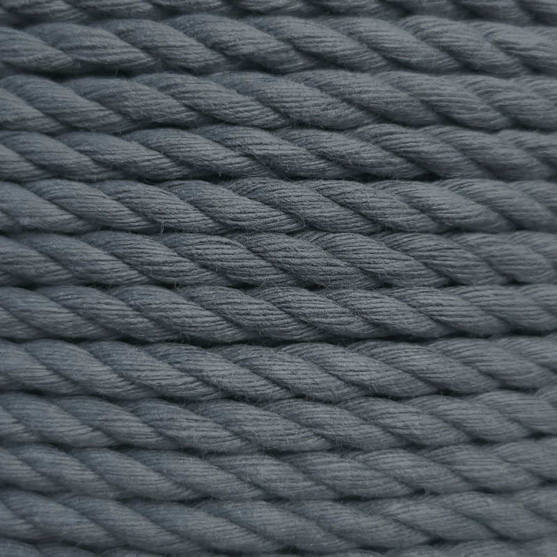 16mm Dip Dyed Cotton 3-Strand-Rope