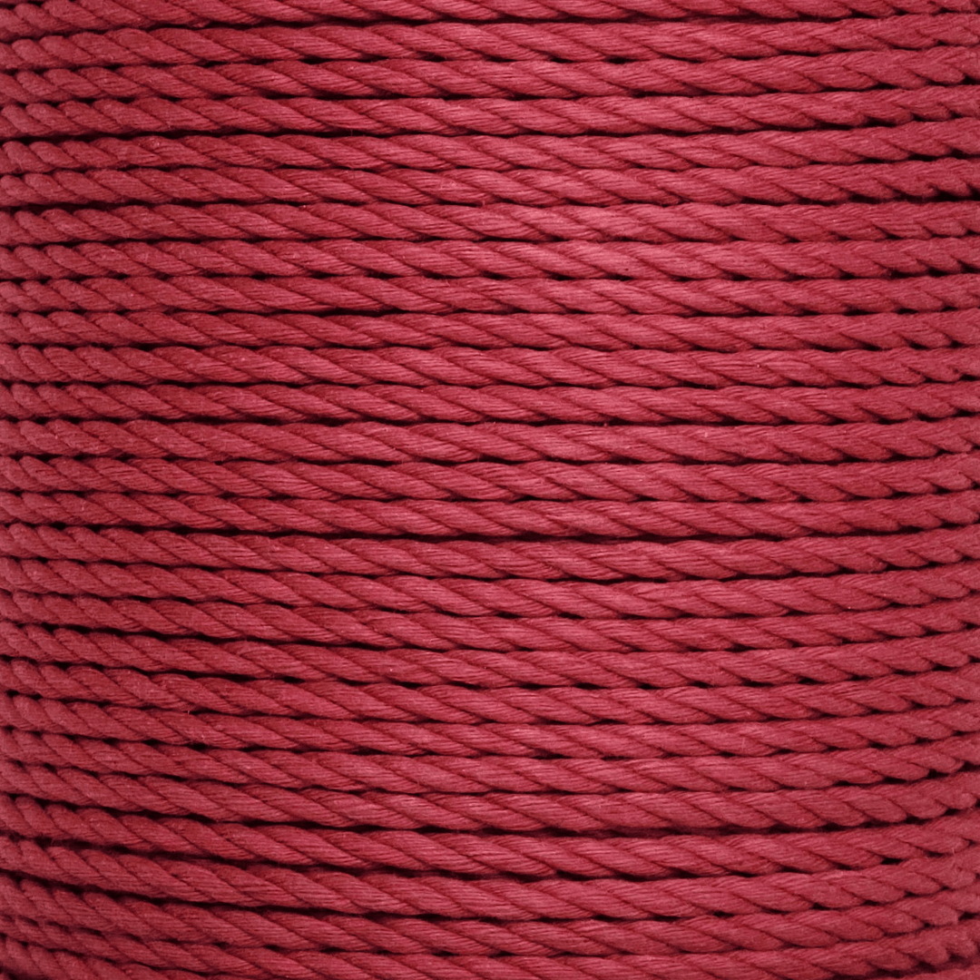 16mm Dip Dyed Cotton 3-Strand-Rope