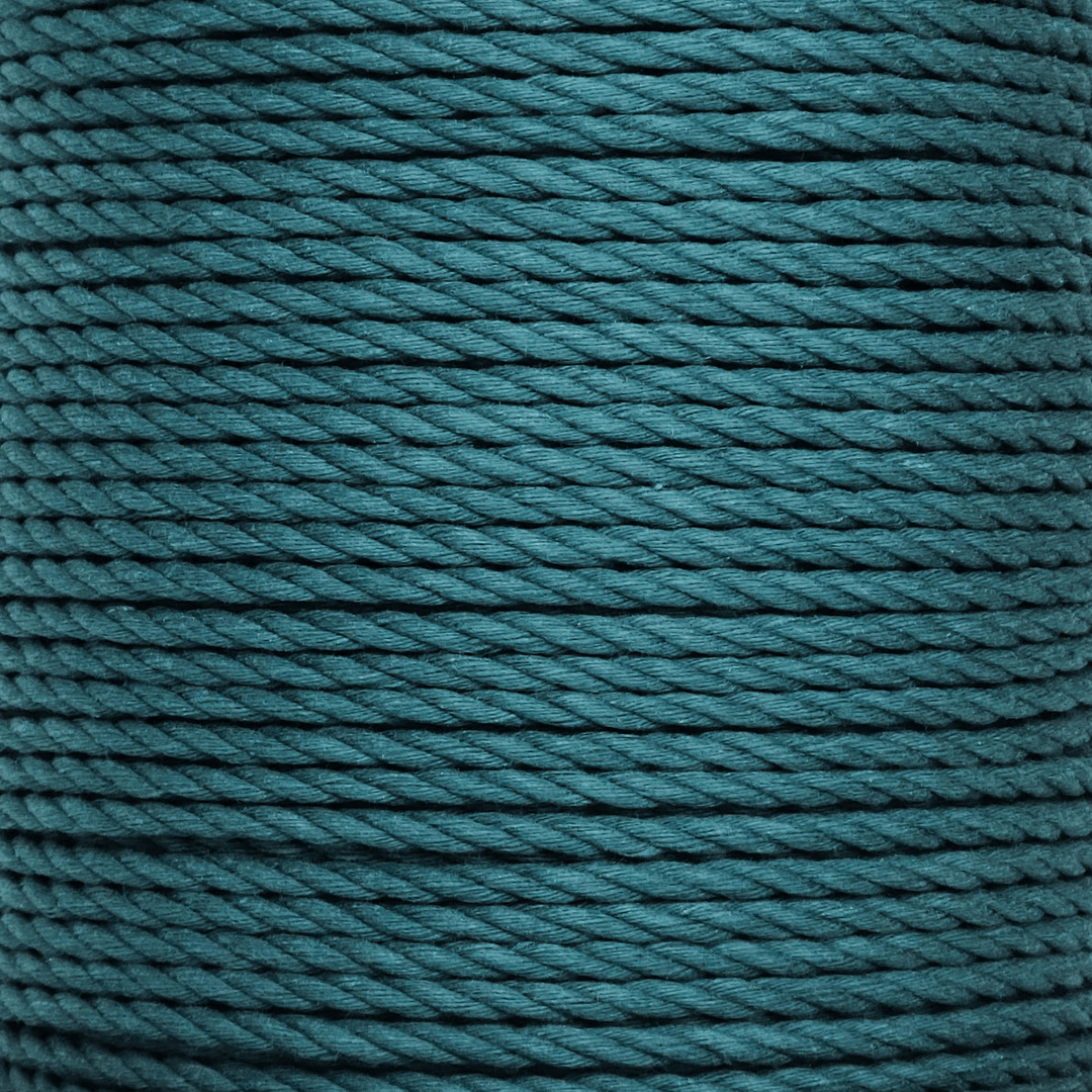 16mm Dip Dyed Cotton 3-Strand-Rope