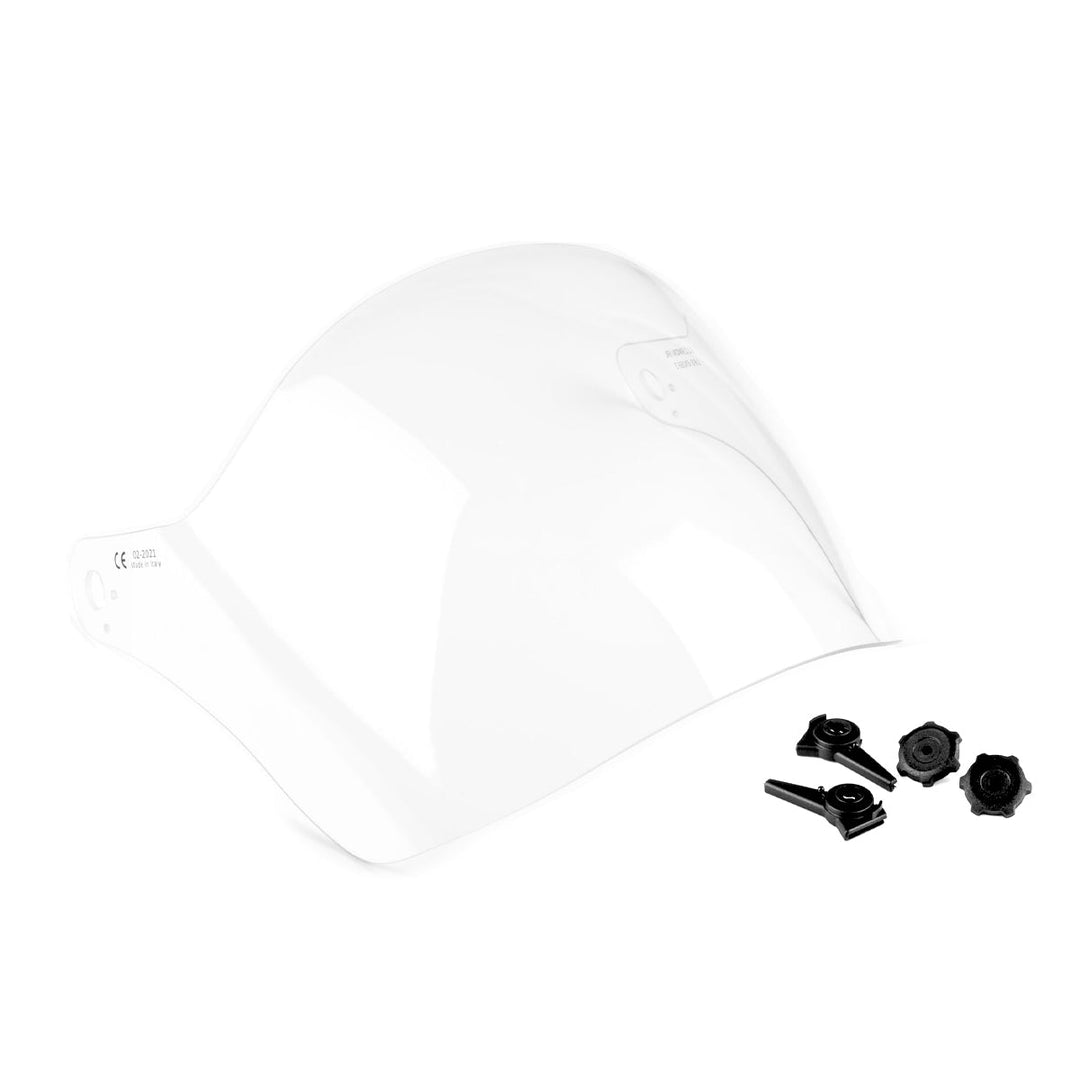 TRANSPARENT LARGE VISOR FOR AMPERE HELMET