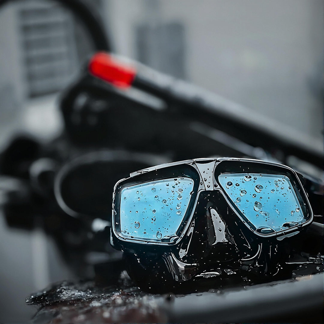 ATACLETE Low-Volume BUDS Twin Lens Dive Mask &amp; Snorkel Combo