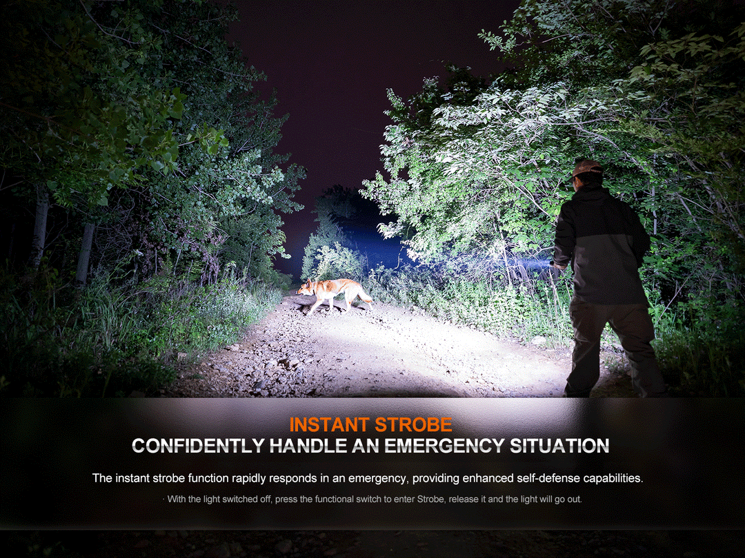 Fenix HT32 Hunting Flashlight with Red &amp; Green Output