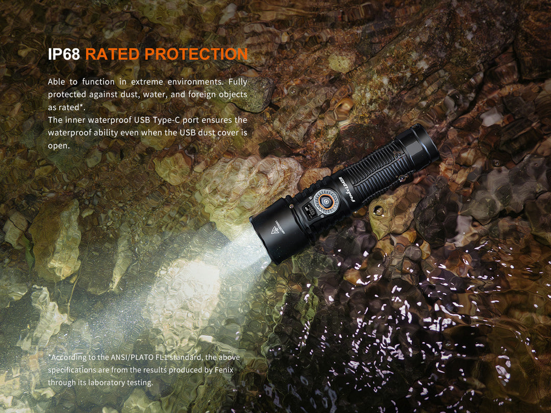 Fenix LD45R Digital Focus Rechargeable LED Flashlight