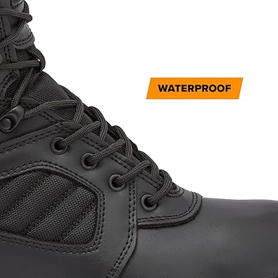 MAG LYNX 8" Police &amp; Law Enforcement Tactical Boot SZ WP