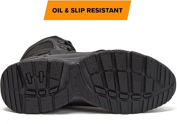 MAG LYNX 8" Police &amp; Law Enforcement Tactical Boot SZ WP