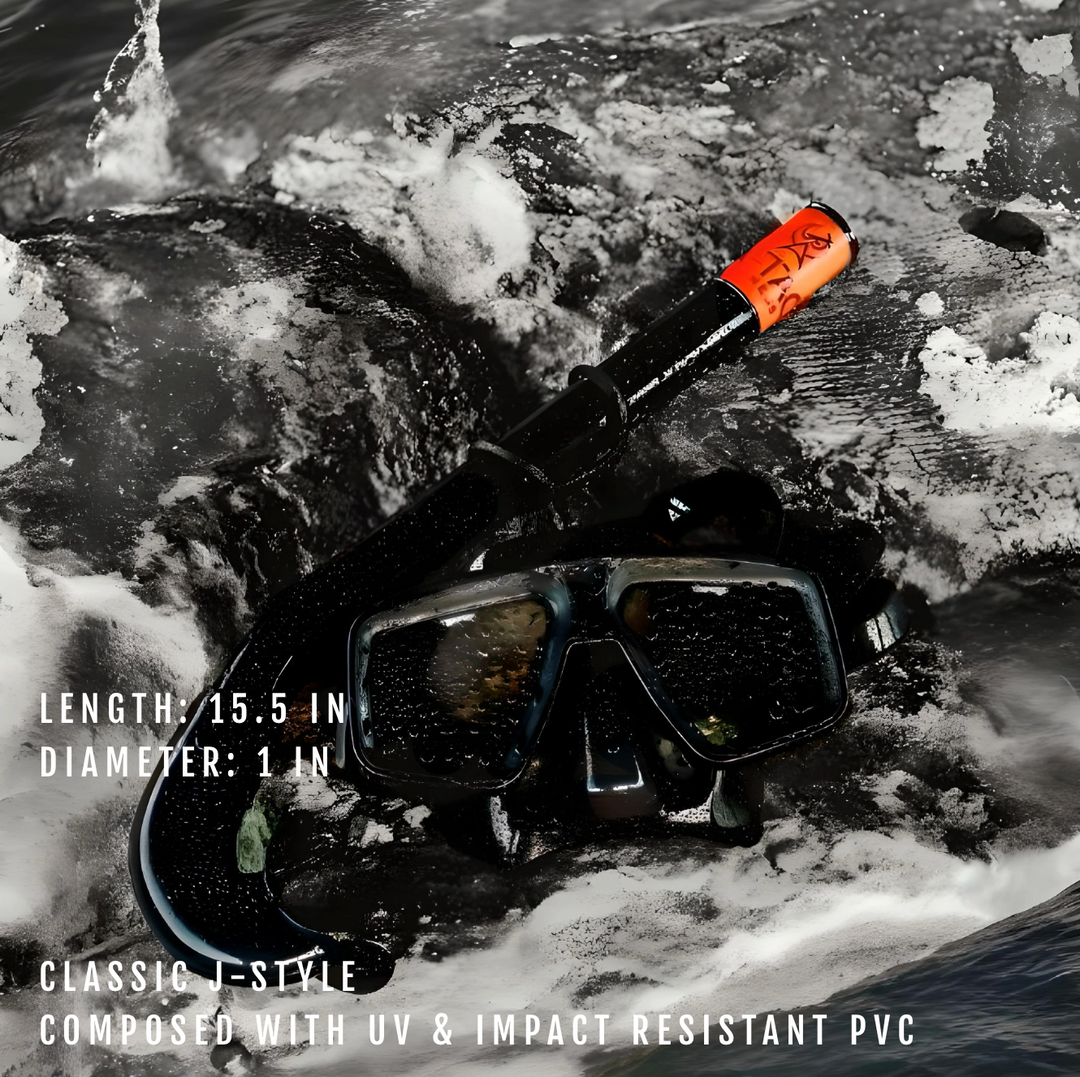 ATACLETE Low-Volume BUDS Twin Lens Dive Mask &amp; Snorkel Combo
