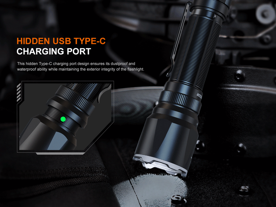 Fenix TK22R Rechargeable Tactical &amp; Duty Flashlight
